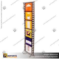 MINI PORTA PENDON ROLLER 60*200 CMS (C10)