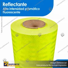 REFLECTANTE ALTA INTENSIDAD PRISMATICO SOPORTE PUBLICITARIO FLUORESCENTE YELLOW 3 ANOS - DEFAULT TIT