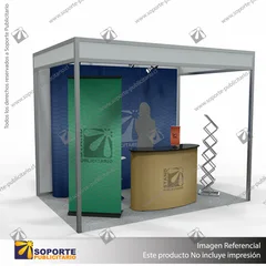 STAND 1 PERIMETRAL 3*2 MTS EQUIP3