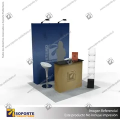 STAND PUNTO DE PROMOCION 2*2 MTS EQUIP4