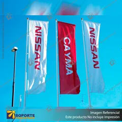 TELA BANDERA 110 GRS 1.07*100 MTS (IMPRESION DIRECTA SUBLIMACION)
