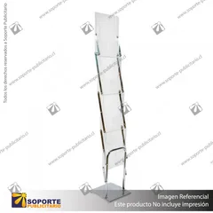 PORTA CATALOGO EJECUTIVO CON MALETA DE TELA (4 BANDEJAS)