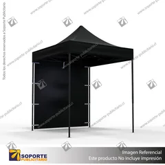 MURO 2.0*1.90 MTS COLOR NEGRO PARA TOLDO PUBLICITARIO