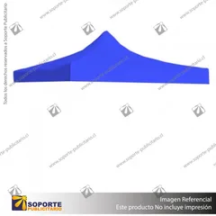 CARPA 3*3 MTS COLOR AZUL PARA TOLDO PUBLICITARIO (C9)