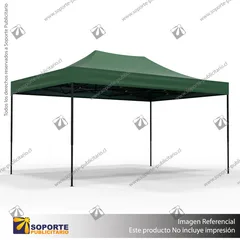 CARPA 3*4.5 MTS COLOR VERDE PARA TOLDO PUBLICITARIO (C6)