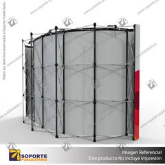 PANEL ARAÑA PAI CURVO 5 CUERPOS (350*230 CMS)