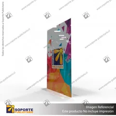 PORTA GRAFICA ACRILICO A4 (21*29.7 CMS) FORMATO T VERTICAL 1.7 MM (C12)