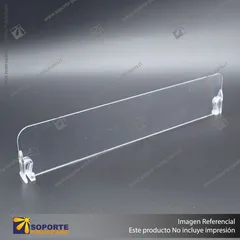 SEPARADOR ACRILICO ESTANDAR 60