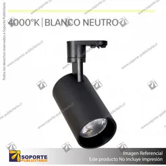 FOCO TRACK LIGHT BREMEN 7W NEGRO