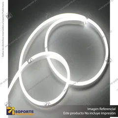 NEON FLEXIBLE 16X8 MM BLANCO FRIO 5 MTS