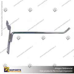 GANCHERA A PANEL RANURADO 15 CM