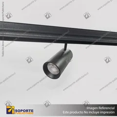 MONACO-FOCO TRACK LIGHT MAGNETICO CUERPO NEGRO 15W 48V 3000K