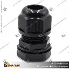PRENSA STOPA PARA TUBO NEGRO 16 MM