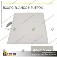 PANEL LED CUADRADO 60X60 CM 4000K