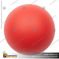 PELOTA ANTISTRESS/ROJO/ROJO