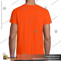 POLERA PIONEER HOMBRE/M/NARANJO
