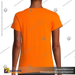 POLERA PIONEER MUJER/2XL/NARANJO