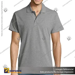 POLERA CON CUELLO SUMMER II/XS/GRIS CLARO