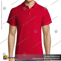 POLERA CON CUELLO SUMMER II/M/ROJO