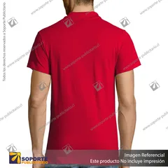 POLERA CON CUELLO SUMMER II/XL/ROJO