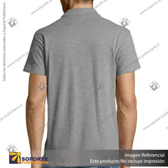 POLERA CON CUELLO SUMMER II/2XL/GRIS CLARO