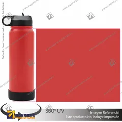 BOTELLA HYDRAGO 1200 ML/ROJO/NEGRO