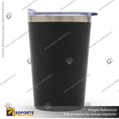 MUG FIGO/NEGRO/A.INOX/HIER