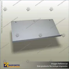 SLOPING METAL SHELVES