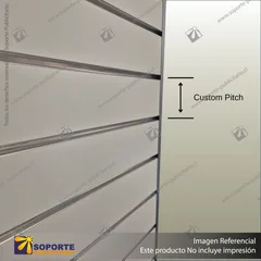 CUSTOM PITCH SLATWALL PANELS