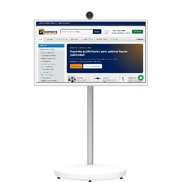 PANTALLA TACTIL PORTATIL 32" CON BATERIA
