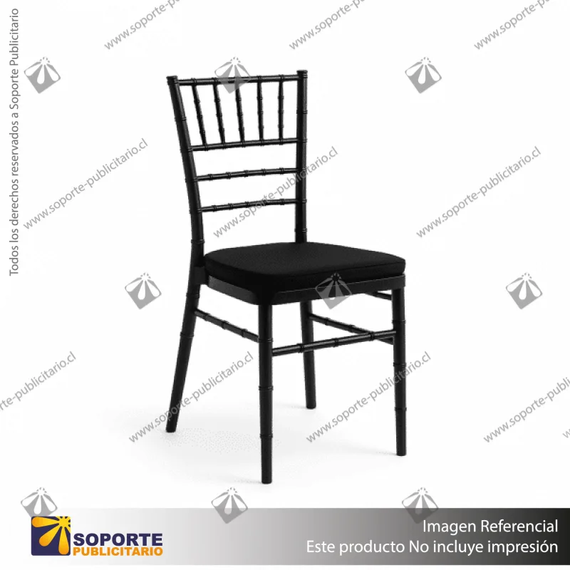 COJIN SILLA CHIAVARI - NEGRO