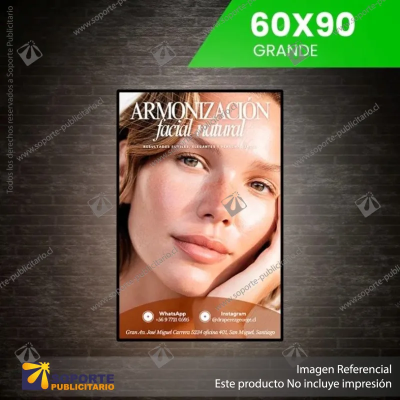 LED PANEL 6090 (GRANDE) - SOLO PANEL
