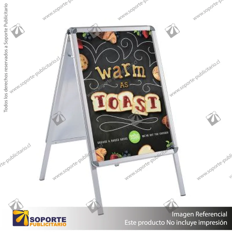 PALOMA DOBLE MARCO CLIP ALUMINIO 65.5*116 CMS