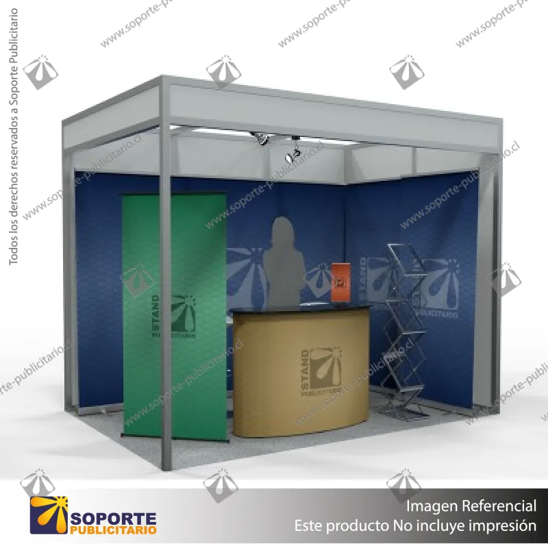 STAND 2 PERIMETRALES 3*2 MTS EQUIP2