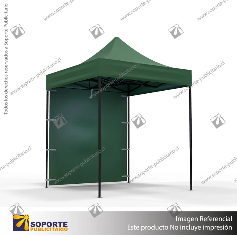 TOLDO PUBLICITARIO 2*2 MTS COLOR VERDE