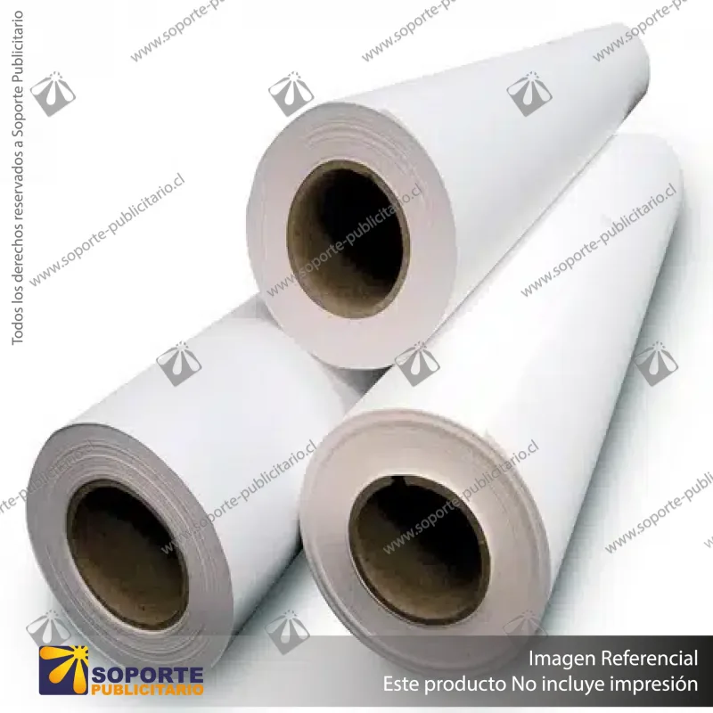 VINILO ADHESIVO BLANCO P4 ARCLAD BRILLANTE 1.22*50 MTS