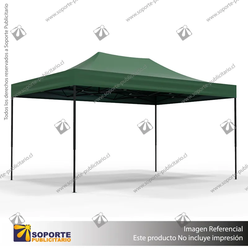 CARPA 3*4.5 MTS COLOR VERDE PARA TOLDO PUBLICITARIO (C6)