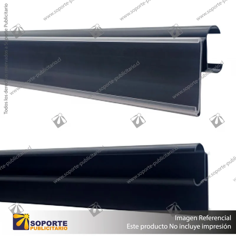 FLEJERA FRONTAL NEGRA PARA PARRILLAS