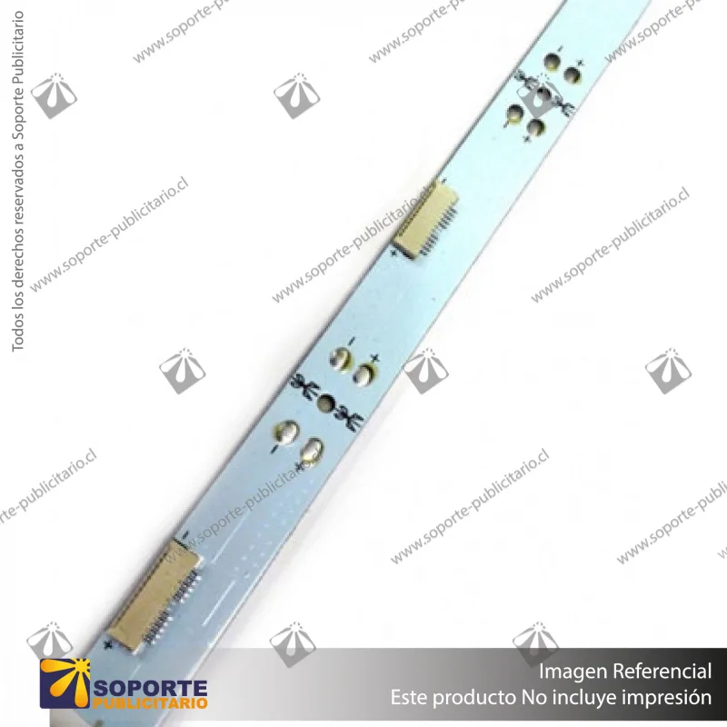 REGLETA SIMPLE PARA LEDBACK FLAT