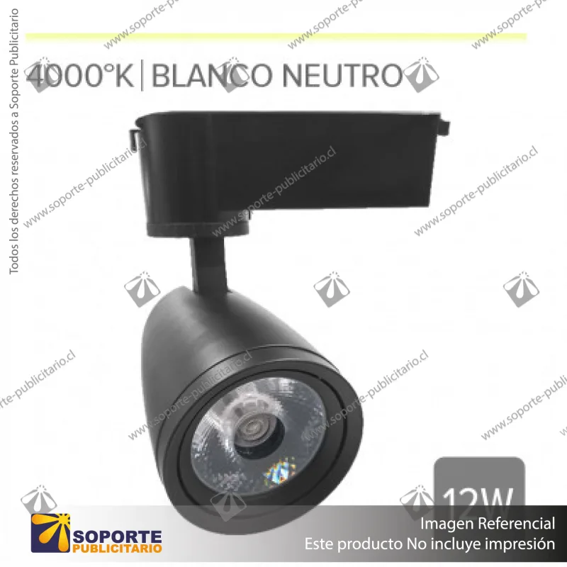 TRACK LIGHT VIENA NEGRO
