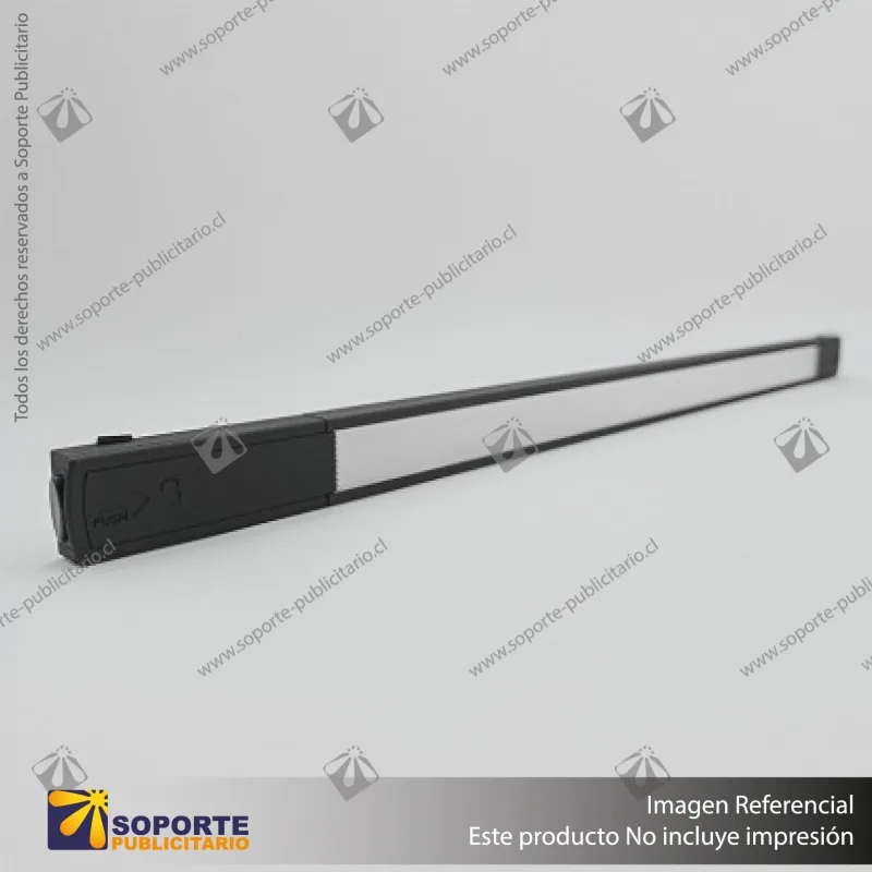 MG27 LUCERNA - LAMPARA LINEAL CUERPO NEGRO 10W 400MM NEUTRO 4000K 48V 150O