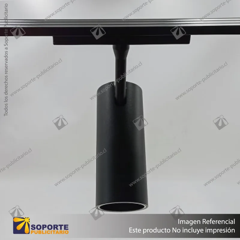 MG27 BERNA - FOCO TRACK LIGHT MAGNETICO NEGRO 10W 48V 4000K 24