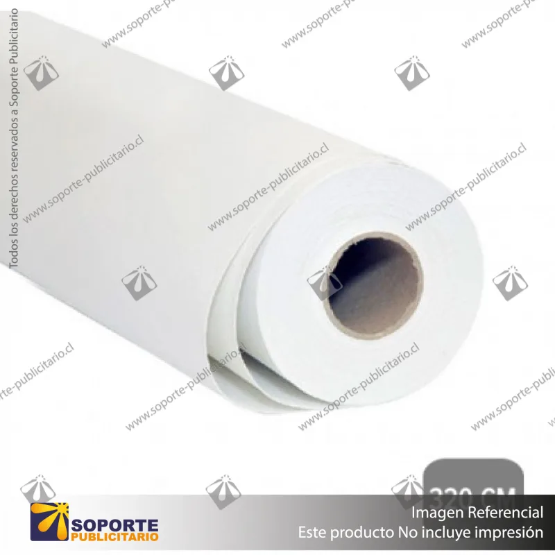 TELA TEXTIL BACKLIGHT UV 180GR 320CM (ROLLO 50 MTS)
