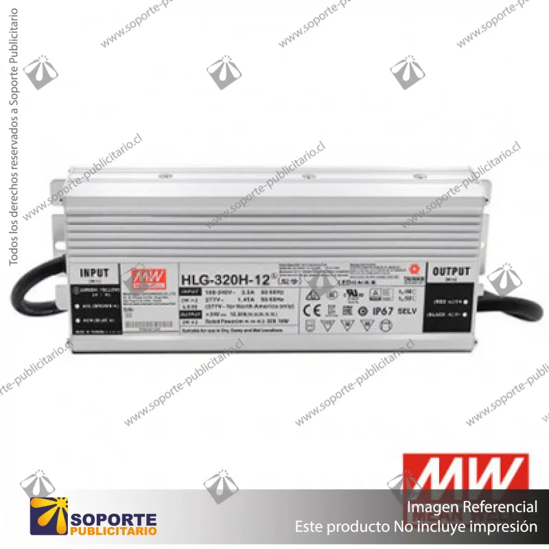 FUENTE DE PODER 320W 12V HLG