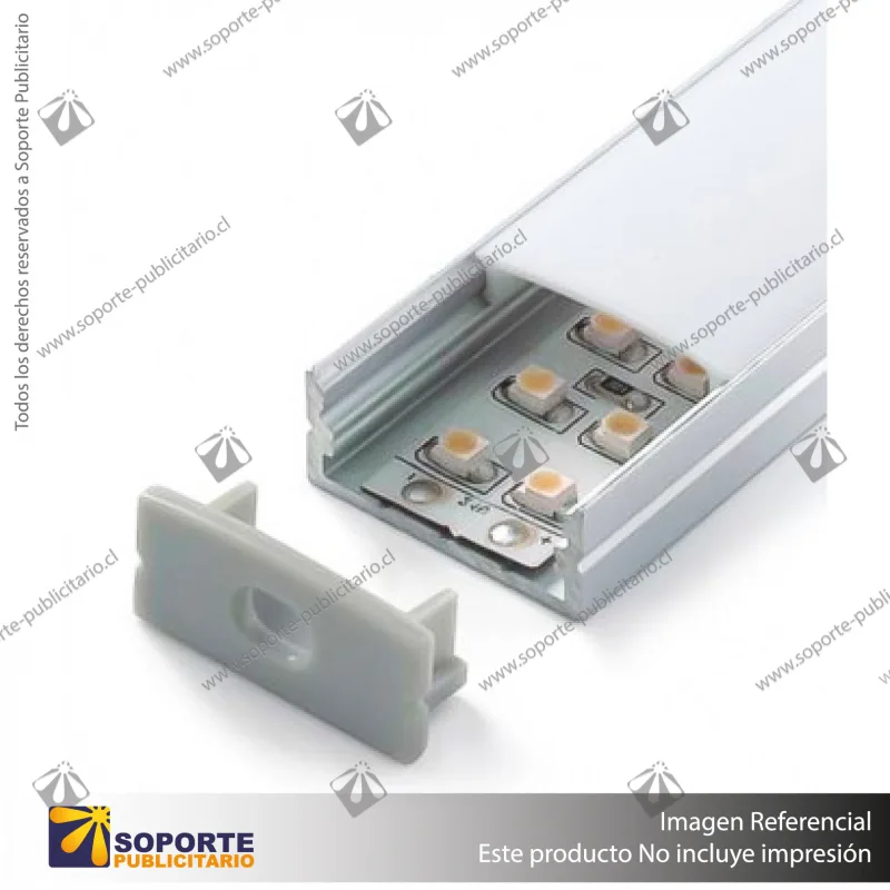 PERFIL PARA CINTA LED ALP 014 3MT
