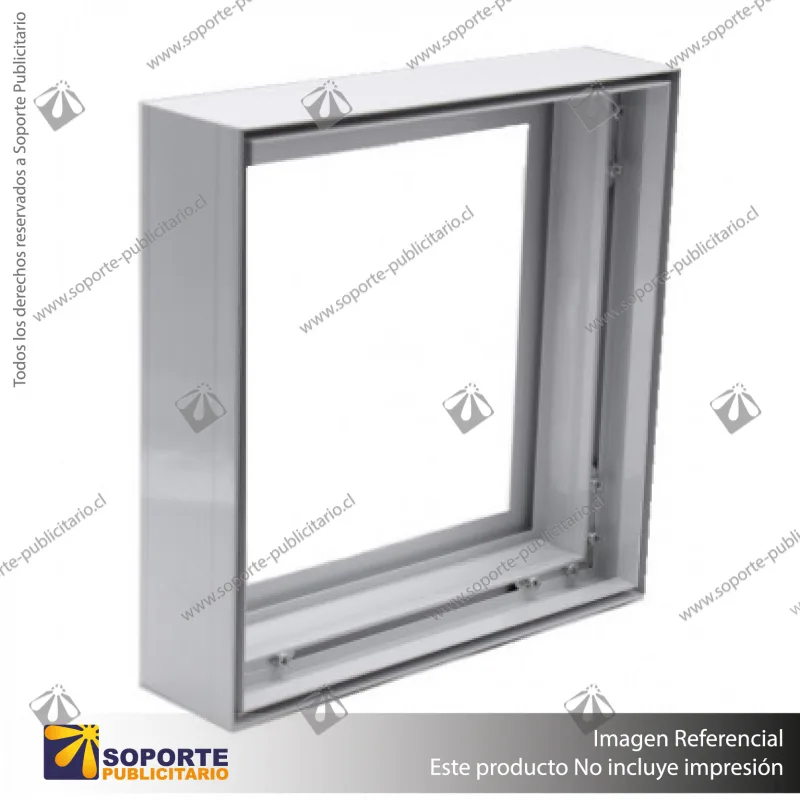 PERFIL FRAMELESS ALUMINIO 5 CM