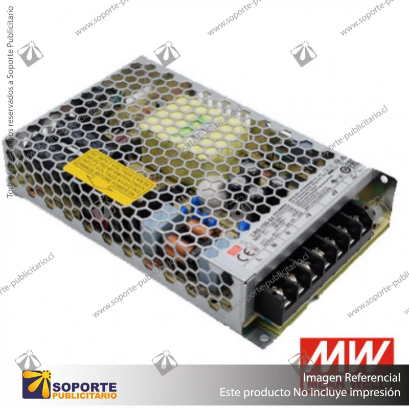 FUENTE DE PODER MEAN WELL 150W 12V LRS