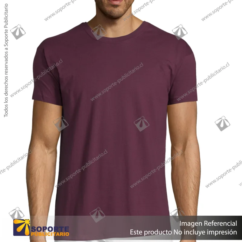 POLERA REGENT/M/BURDEOS