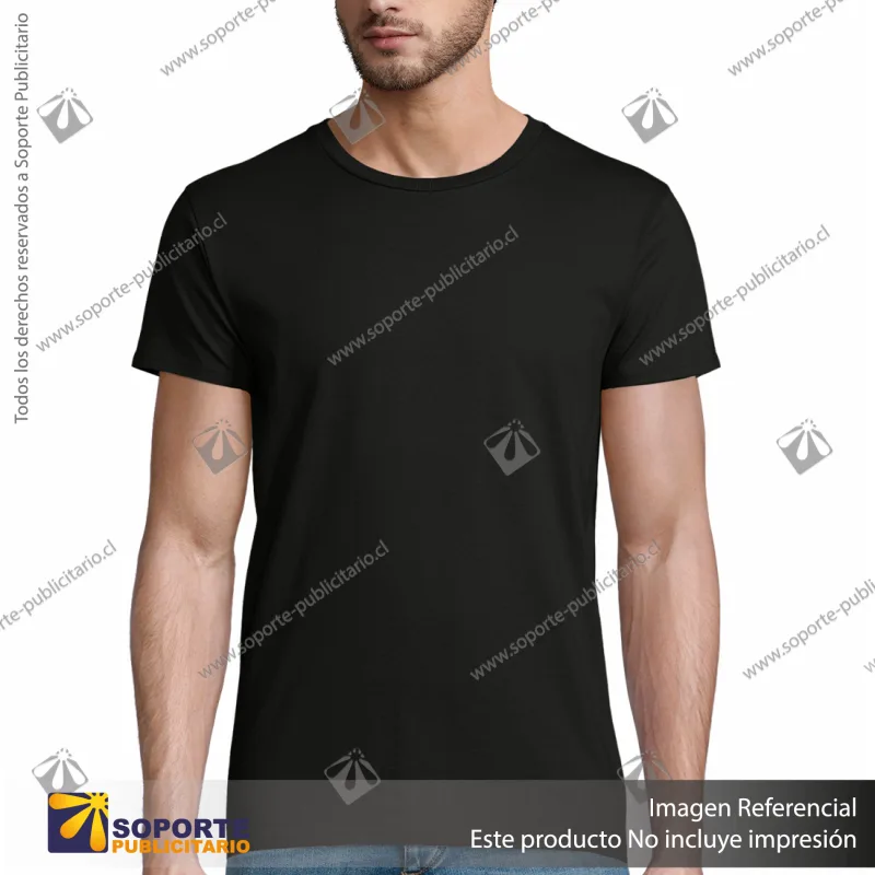 POLERA PIONEER HOMBRE/S/NEGRO