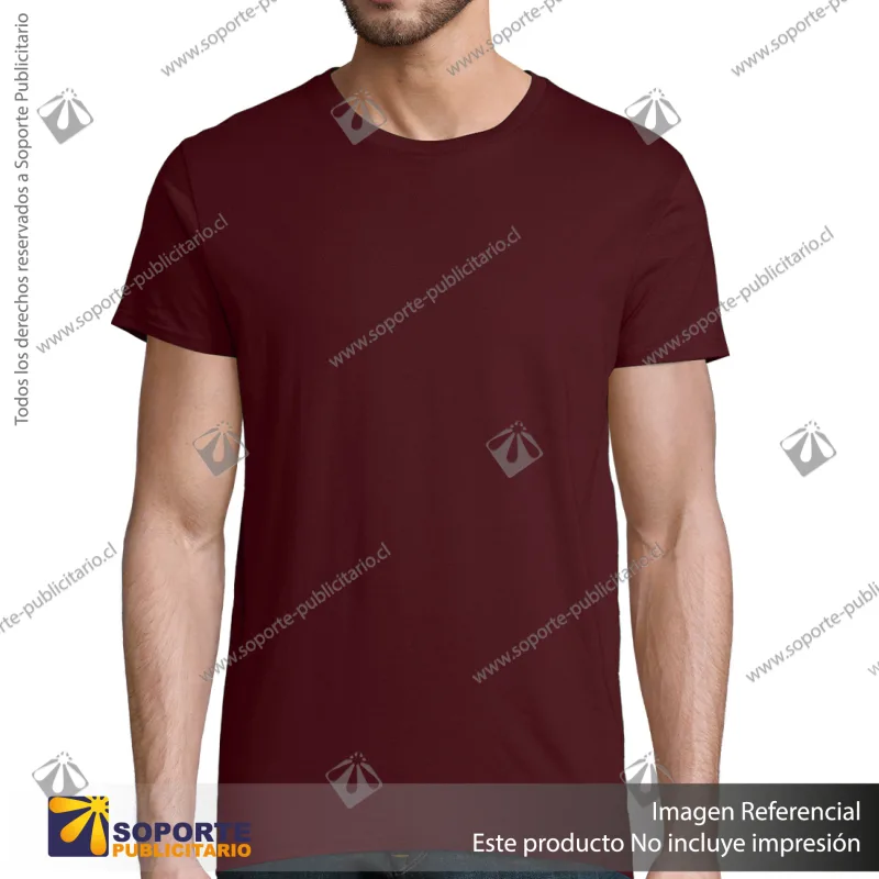 POLERA PIONEER HOMBRE/S/BURDEOS